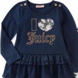 Girls Juicy Couture sequin and studded tunic!
